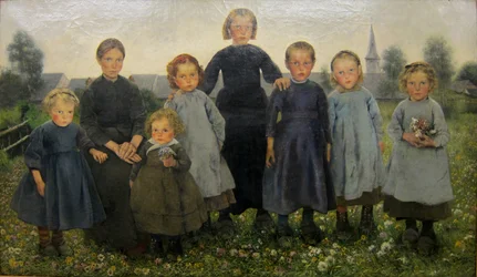 Die Mädchen aus der Serie Die Altersstufen der Bauern
